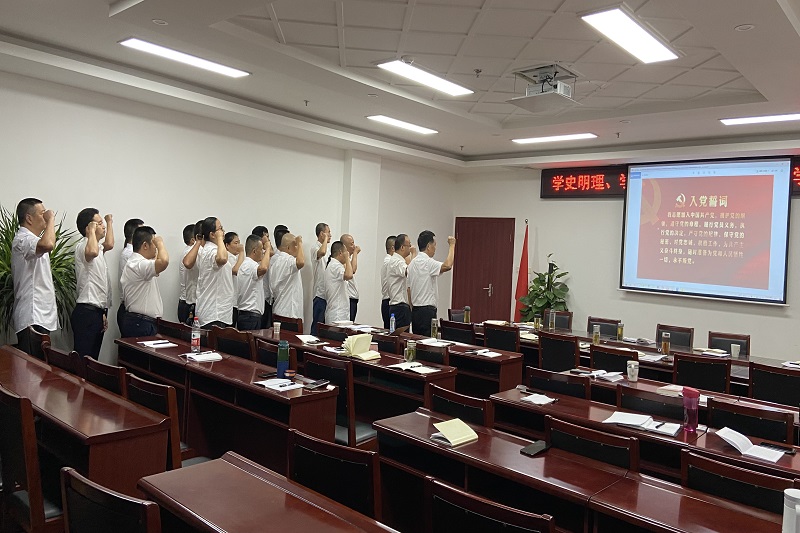 公司支部組織召開“學(xué)黨史、慶七一” 主題座談會