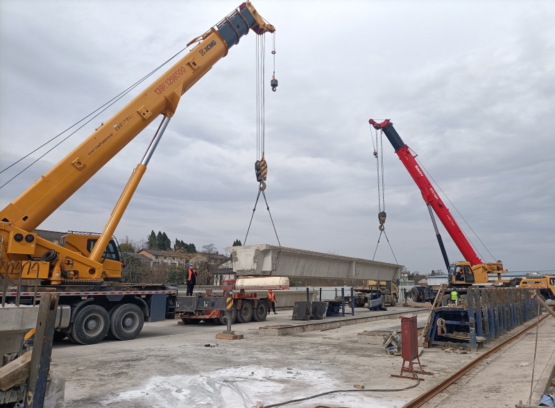 長虹初起，可堪臥波——廣元市擺宴壩嘉陵江大橋（昭化連接線）工程建設(shè)側(cè)記